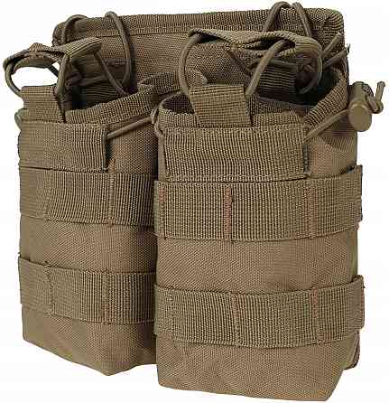 Тактический двойной Подсумок под магазины АК/М4/М16 с системой Molle Mil-Tec от Sturm (13497019) Coy Нововолынск