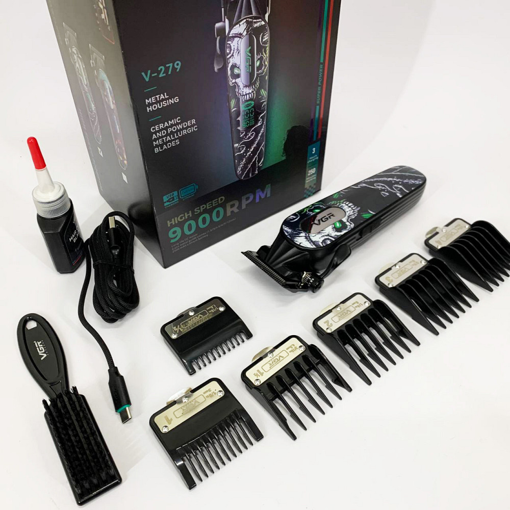 Професійна бритва-машинка для стрижки волосся, Багатофункціональний тример для стрижки волосся і тіла SN-24 Львів - фото 16