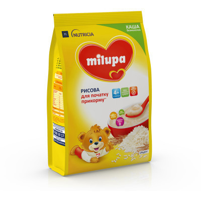 Детская каша Milupa Рисовая 170 г (5900852930058) Винница - изображение 2