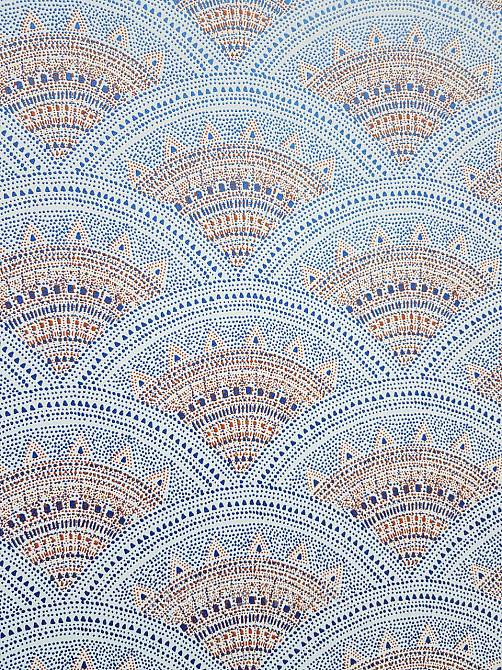 Шпалери флізелінові еко Khroma Zoom Bahia 0.53х10.05 геометрія смуги напівкола східний малюнок різні кольори Київ - фото 5