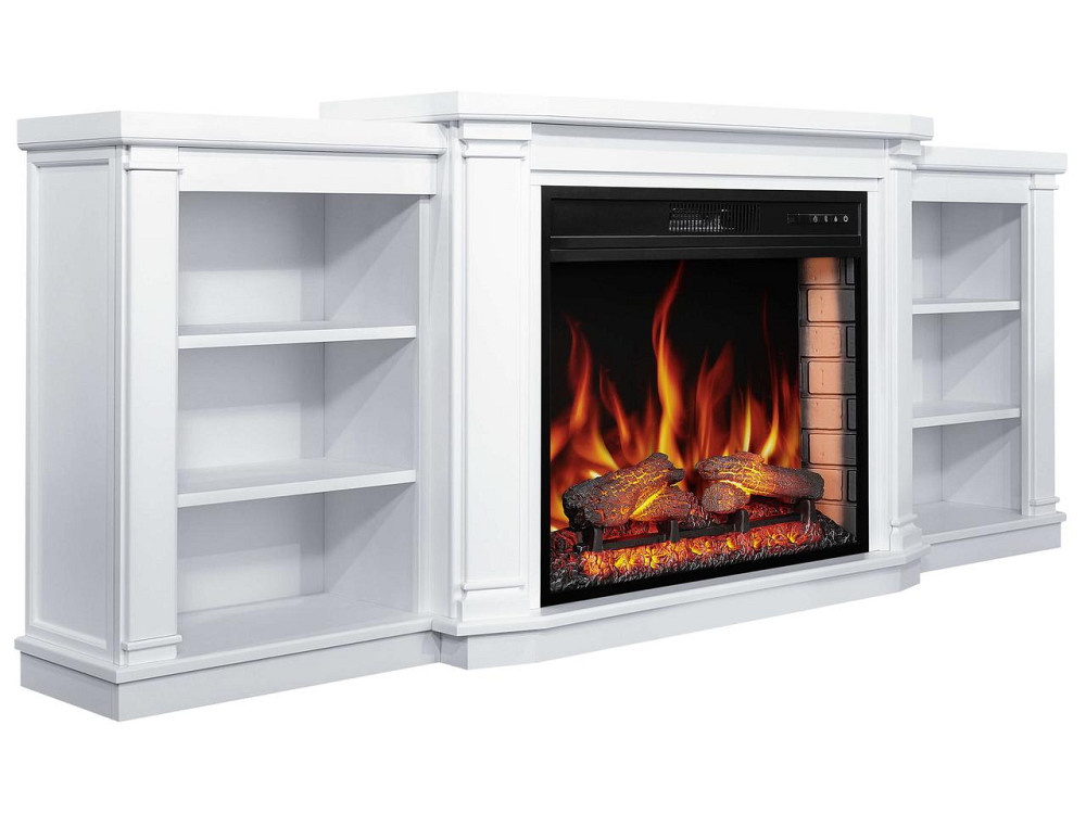 Каминокомплект ArtiFlame Parliament AF28S белый с обогревом и звуком горения Львов - изображение 1