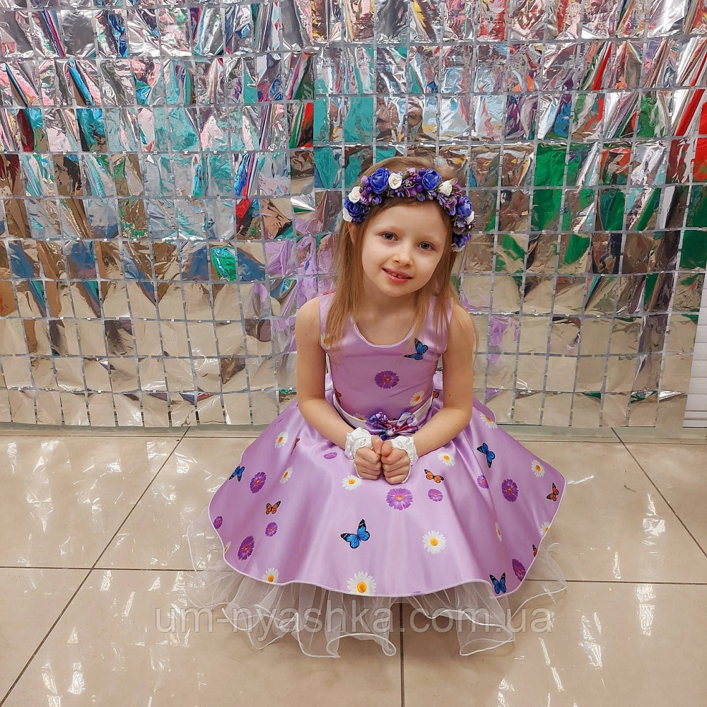 Пишне ошатне плаття з квітами для образу весни або в ретро стилі "Стиляги" Кривий Ріг - фото 4