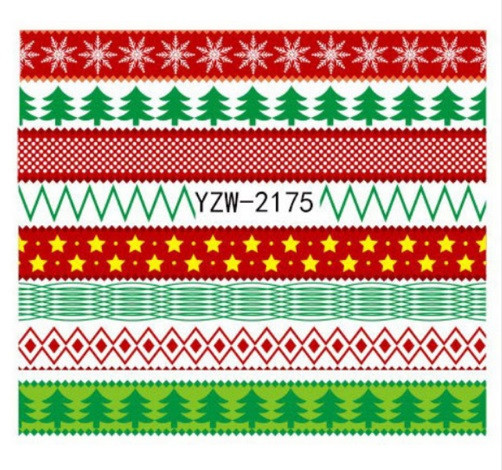 Новогодние наклейки на ногти Киев - изображение 2