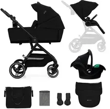 Детская коляска Kinderkraft Yoxi 3W1 Zestaw Pure Black Głęboko Spacerowy Киев - изображение 1