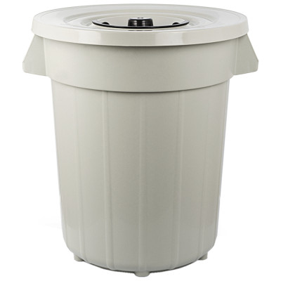 Контейнер для мусора Planet Household №6 серый 120 л (6830) Винница - изображение 1