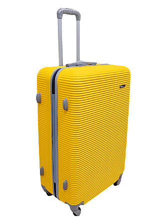 Валіза пластикова MILANO BAG 004 велика жовта Mp00061 Київ - фото 2