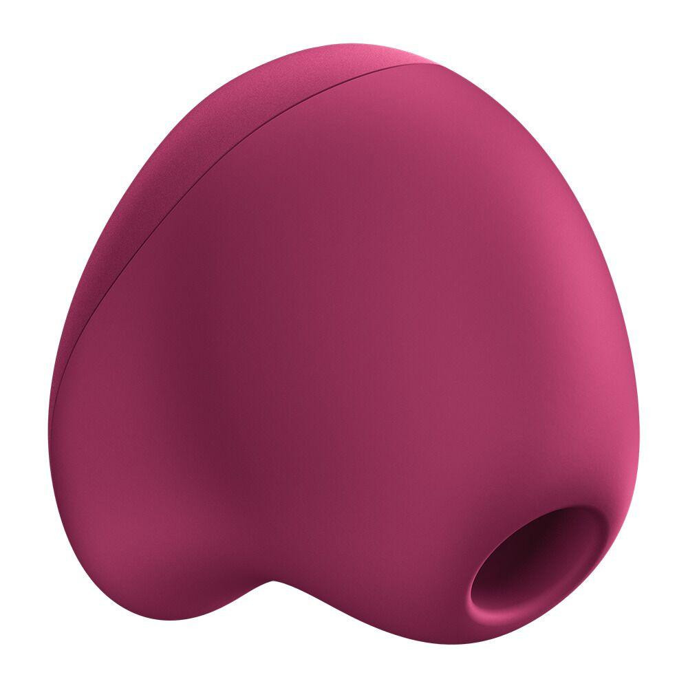 Вакуумний стимулятор Fun Factory MEA Wine Red, унікальні режими, функція посторгазм Sex Aura Київ - фото 4
