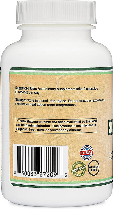 Бета-екдистерон Double Wood Supplements Beta Ecdysterone 500 mg 120 capsules Луцьк - фото 3