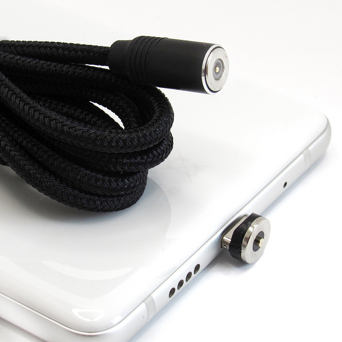 Магнітний кабель HOCO Micro USB Fresh LED U76 Київ - фото 1