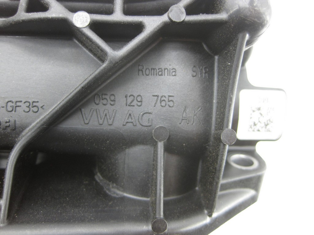 VAG  059129765AK Проміжний фланець/повітропровід між лівою головкою двигуна та впускним колектором Одеса - фото 5