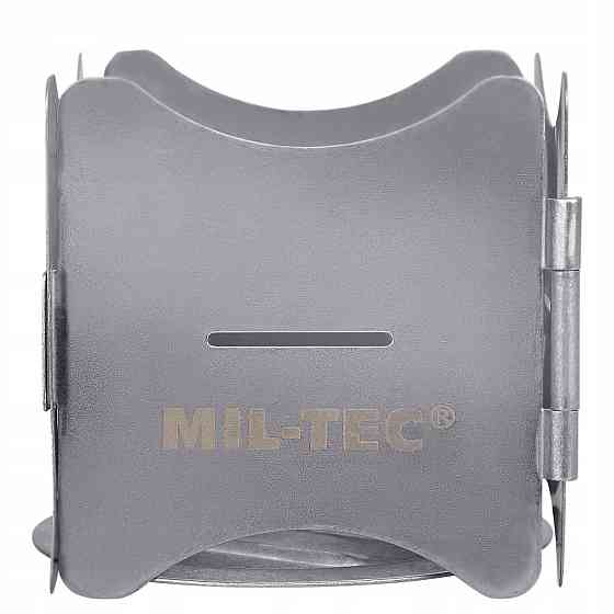 Туристическая Складная Плита 8х8 см с чехлом Mil-Tec от Sturm (14918000) Нержавеющая сталь Нововолынск