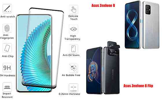 Захисне скло HyperGlass Pro для Asus Zenfone 8, Zenfone 8 Flip – максимальна чутливість та захист Київ