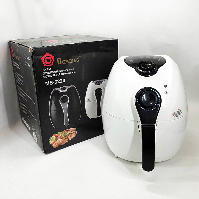 Фритюрниця для пончиків Domotec MS-3220 1300 W 4,5 л, Фритюрница для продуктов GN-964 во фритюре Київ - фото 8