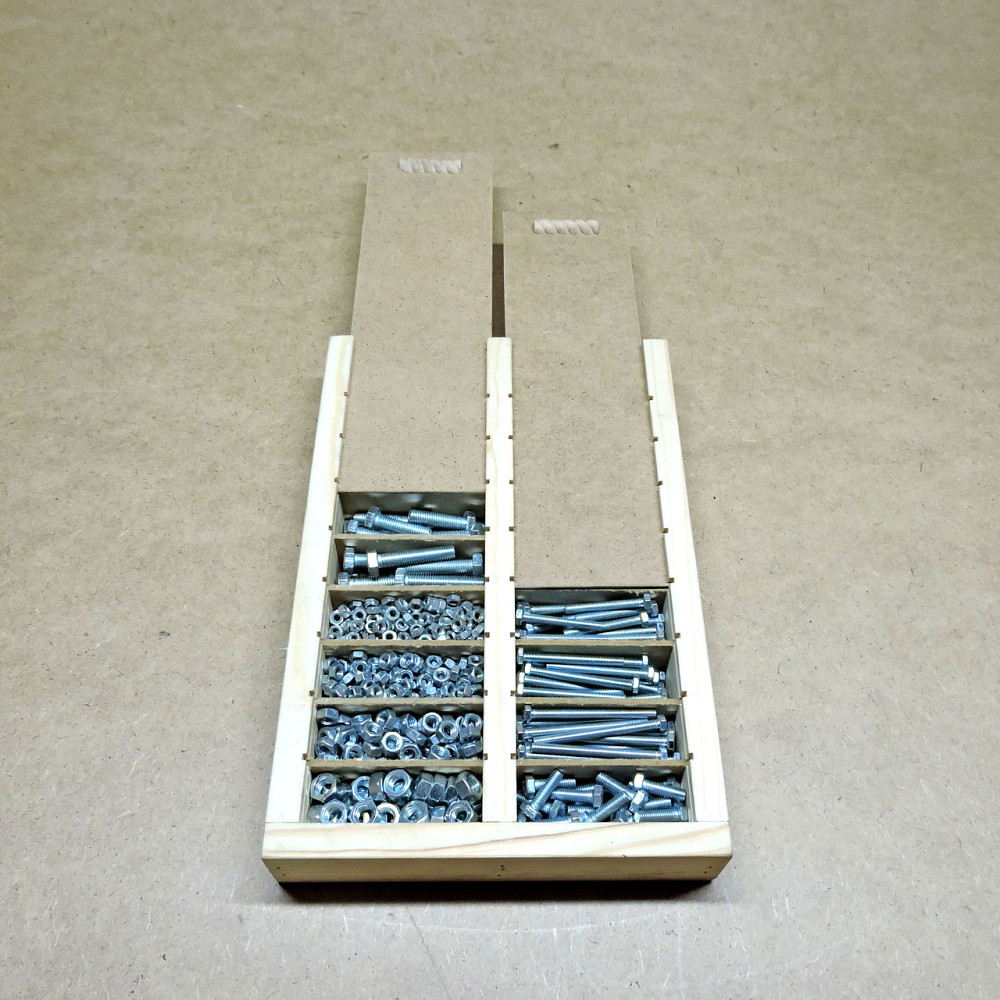 Набір 2х болтів і гайок М4-М8 1110шт Миколаїв - фото 9