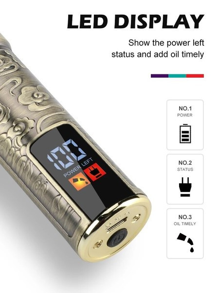 Тример для стрижки VGR V-073, золотистий Винница - изображение 3