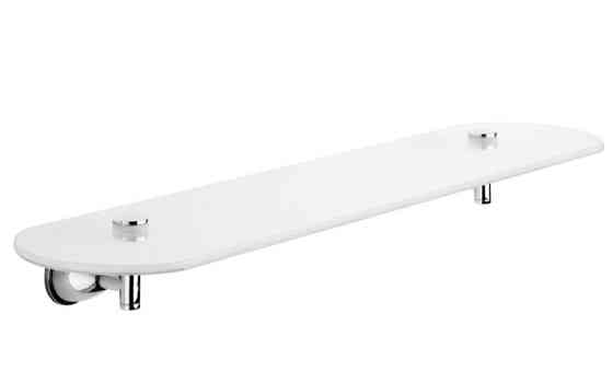 Полиця у ванну GE19-13 55см Хром скло Вінниця