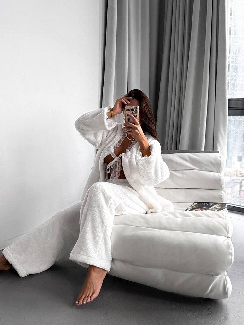 Жіноча піжама з мереживом Одеса - фото 4