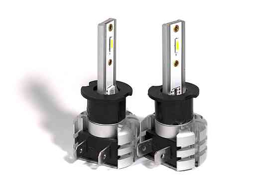 Комплект світлодіодних ламп M5 H3 12-24V 40W Pk22s chip 3570 6500K Харків