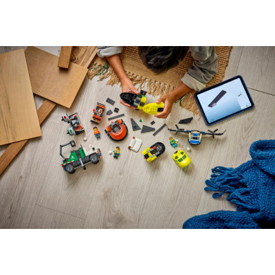 Конструктор LEGO City Ремикс самолета, грузовика и судна на воздушной подушке (60505-) Винница - изображение 4