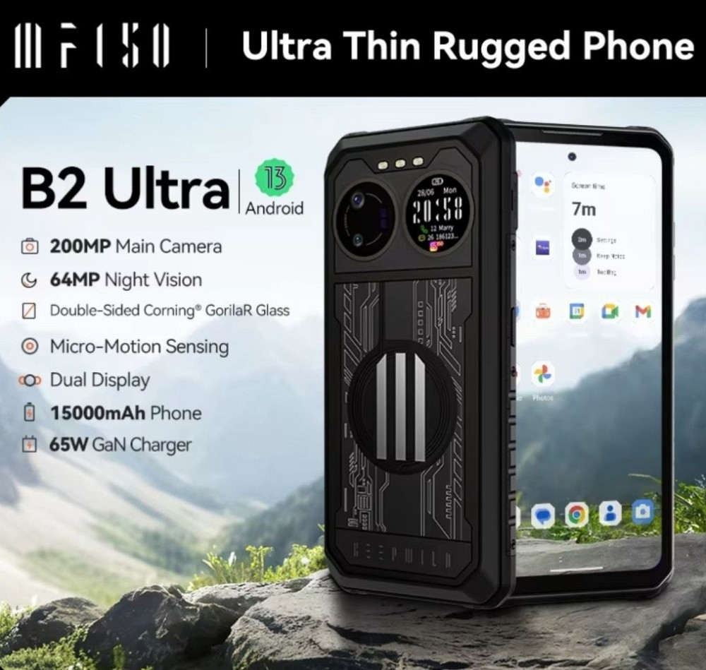 Телефон Oukitel IIIF150 B2 Ultra 12/256Gb. 15000mAh. 65GaN 200mp / 64mp Night Vision. Киев - изображение 3