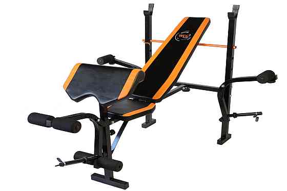 Скамья многофункциональная + парта Скотта + Тренажер для ног Стойки, скамьи для жима и приседаний регулируемая Киев