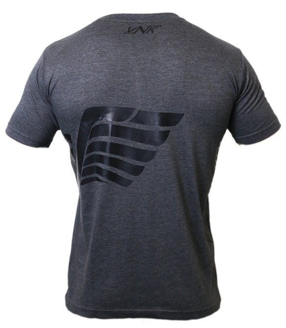 Футболка VNK Grey чоловіча розмір S сіра 100% бавовна для щоденного використання Київ - фото 3