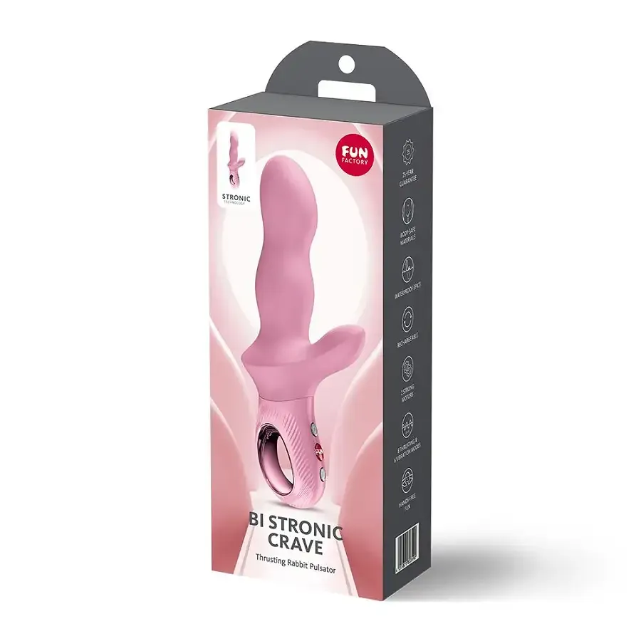Пульсатор Fun Factory Bi Stronic Crave Rose Львів - фото 10