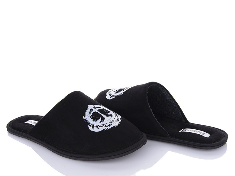 Тапочки Весы Знак зодиака Мужские закрытый носок Pago 23.09-22.10 черный Одесса - изображение 2