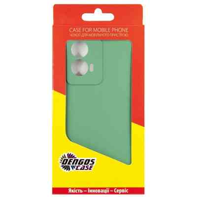 Чехол для мобильного телефона Dengos Soft Motorola Moto G24/ G24 Power (mint) (DG-TPU-SOFT-58) Винница