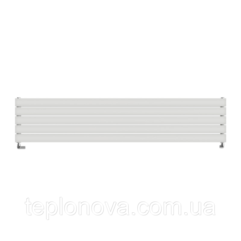 Дизайнерский радиатор 1800/476 (мм) белый мат IDEALE VITTORIA (универсальное подключение) 12 7/1800/476 Черновцы - изображение 1