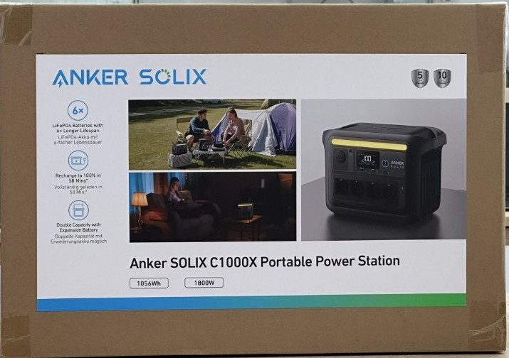 Зарядная станция Anker SOLIX C1000X 1800W 1056Wh Новая Европейская. Харьков - изображение 5
