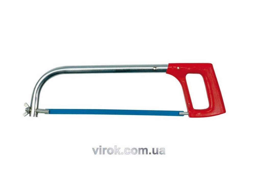 Ножівка по металу VOREL : L= 300 мм, хромований корпус, пластикова ручка [12/60] Одеса - фото 1