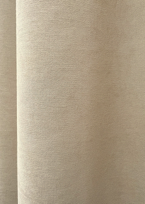 Комплект готовых штор VR-Textil Микровелюр Petek YL № 2013ш Бежевый 140х290 см 2 шт (39-0075) Киев - изображение 7