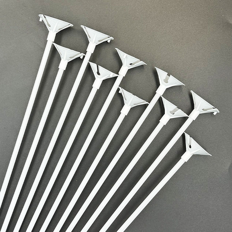 Палочки для шариков 10 штук 31 см белый Киев - изображение 1