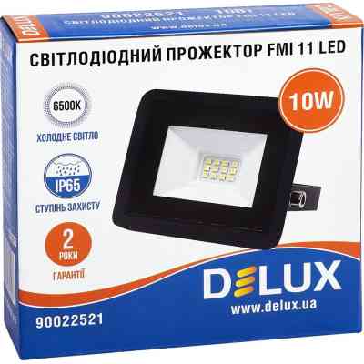 Прожектор Delux FMI 11 LED 10Вт 6500K IP65 (90022521) Вінниця