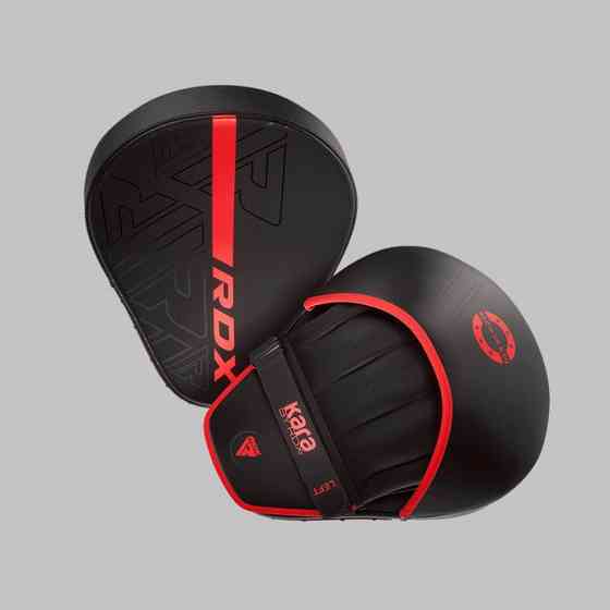 Лапи боксерські RDX F6 KARA Matte Red Каменское