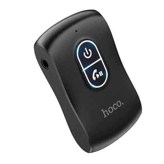 Bluetooth бездротовий ресивер трансмиттер HOCO E73 Pro Journey AUX Bluetooth audio, колір чорний 6931474783752 Одеса
