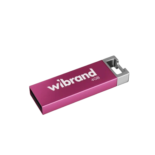 Флешка 4Гб USB 2.0 рожевий Chameleon Wibrand Житомир
