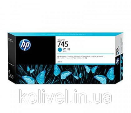HP 745 DesignJet Z2600ps Cyan, 300 ml (F9K03A) Киев - изображение 1
