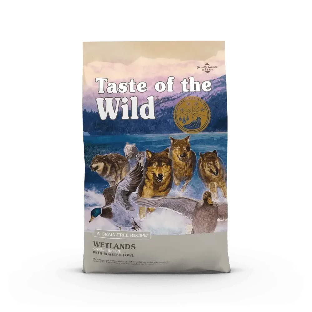 Taste of the Wild Wetlands (Тейст оф зе Вайлд Ветлендс из утки перепелов и индейки) беззерновой корм для собак 5.4 кг. Запорожье - изображение 1