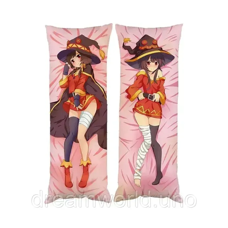 Подушка дакімакура Мегумін Коносуба декоративна ростова подушка для обіймання двостороння Харків - фото 1