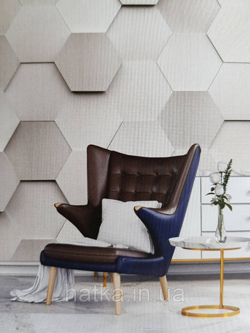 Шпалери вінілові на флізелін лофт Київ - фото 6