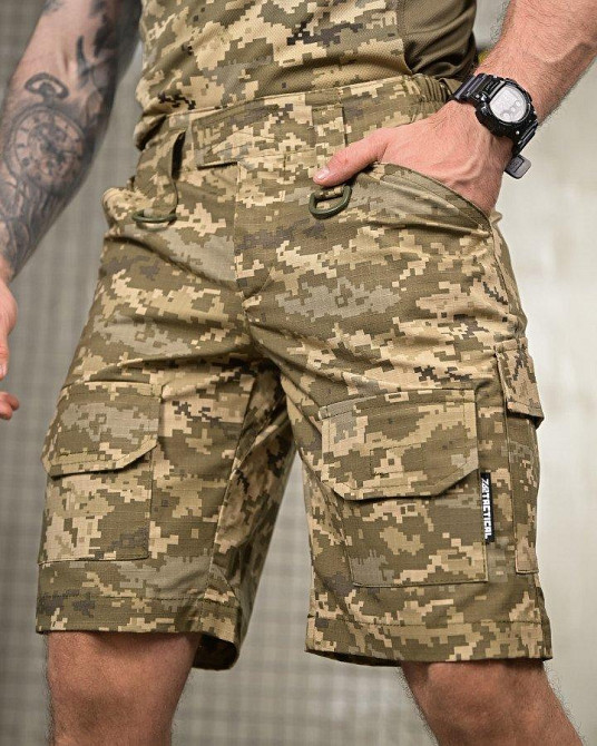 Тактичні шорти G3 7.62 піксель ПП7744 Одеса - фото 1