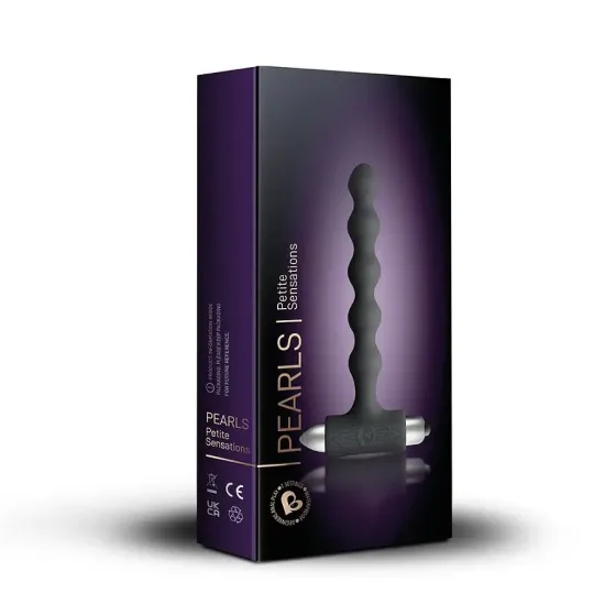 Анальний вібратор Rocks Off Petite Sensations — Pearls Black Львів