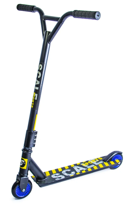 Трюковый самокат Tornado от Scale Sports на подшипниках Abec-7 Черного цвета Одесса - изображение 1