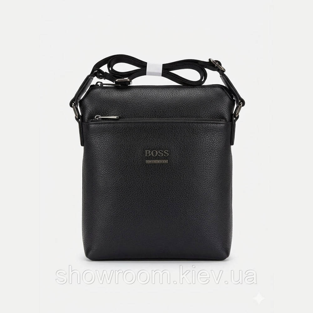 Чоловіча брендова сумка Boss на плече (1641) Київ - фото 2