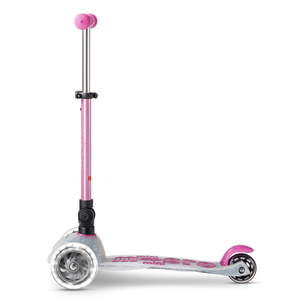 Самокат MICRO складний серії Mini Deluxe Foldable Orion Glow LED – Рожевий Дніпро - фото 13