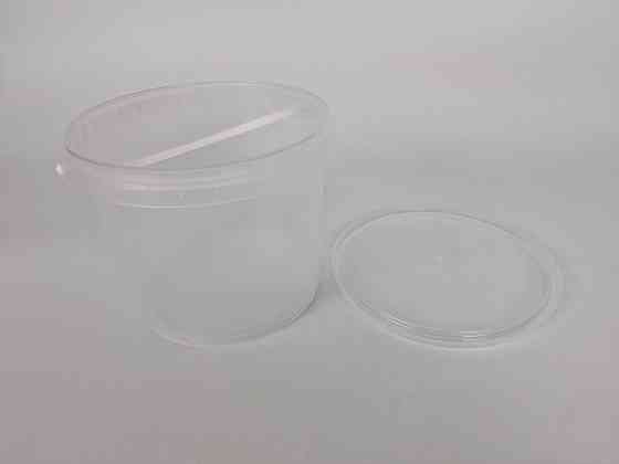 Ведро  с крышкой 3.5 л. прозрачное (1 шт) Харьков