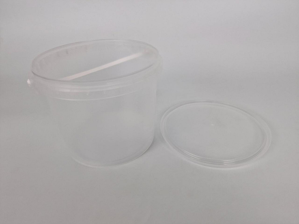 Ведро  с крышкой 3.5 л. прозрачное (1 шт) Харьков - изображение 2