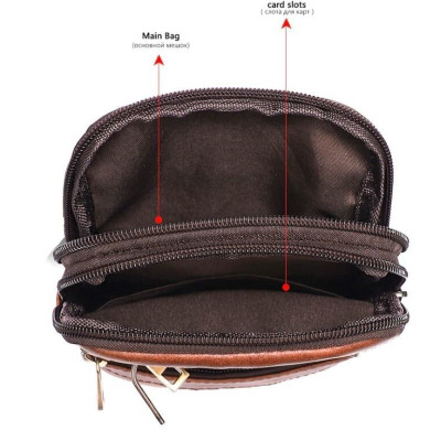 Сумка Vintage Коричневая (14724) Винница - изображение 8